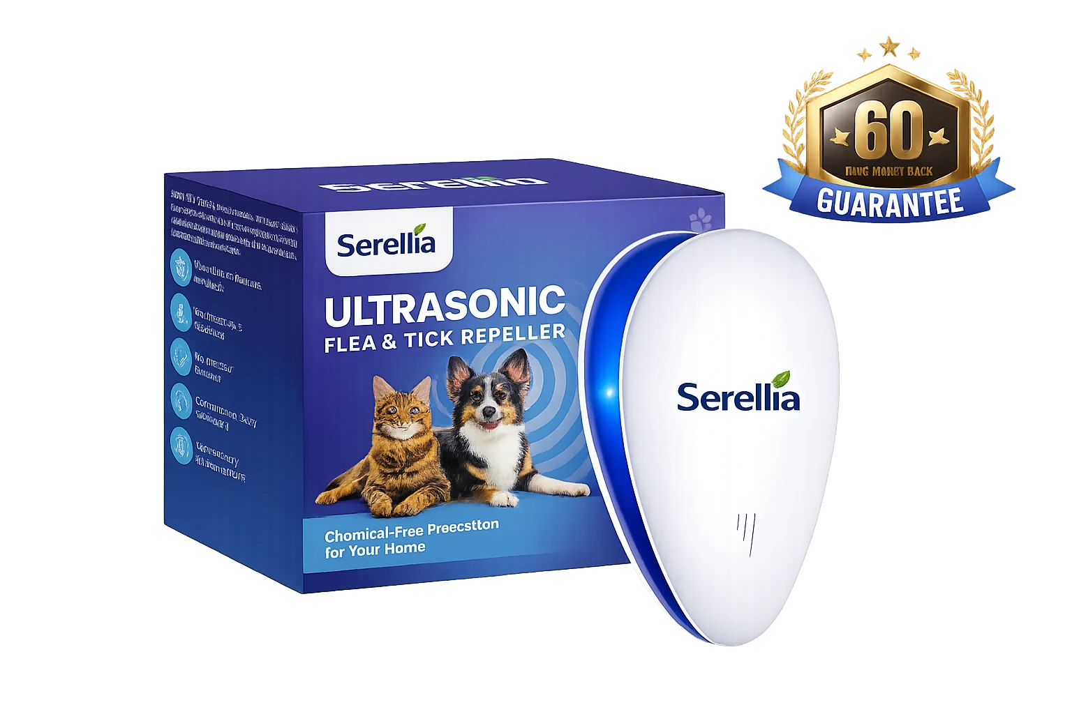 Serellia Ultra-Sonic Flea Repeller